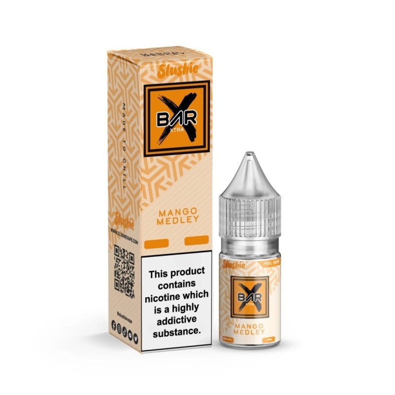 Liquid Slushie Bar Salt 10ml - Mango Medley 20mg (A25) | Eliq Vapoteur