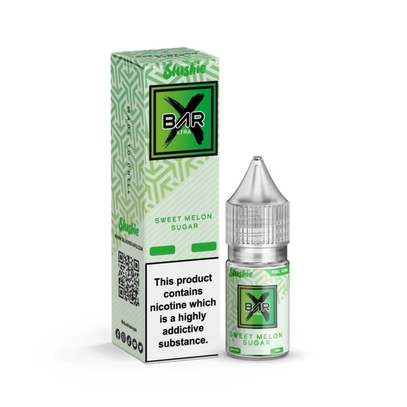 Liquid Slushie Bar Salt 10ml - Sweet Melon Sugar 20mg (A25) | Eliq Vapoteur