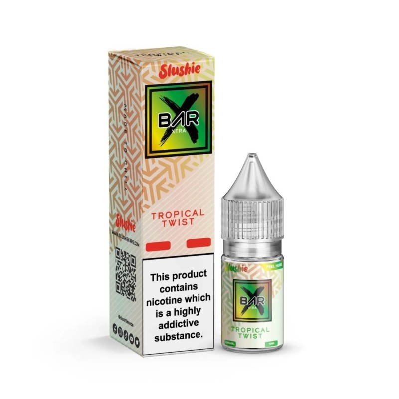 Liquid Slushie Bar Salt 10ml - Tropical Twist 20mg (A25) | Eliq Vapoteur