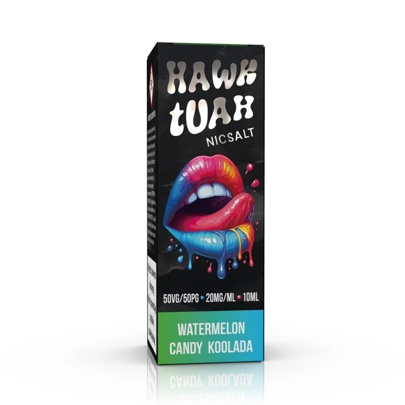 HAWK TUAH Salt E-liquid 10ml - Watermelon Candy Koolada 20mg | EliqVapoteur