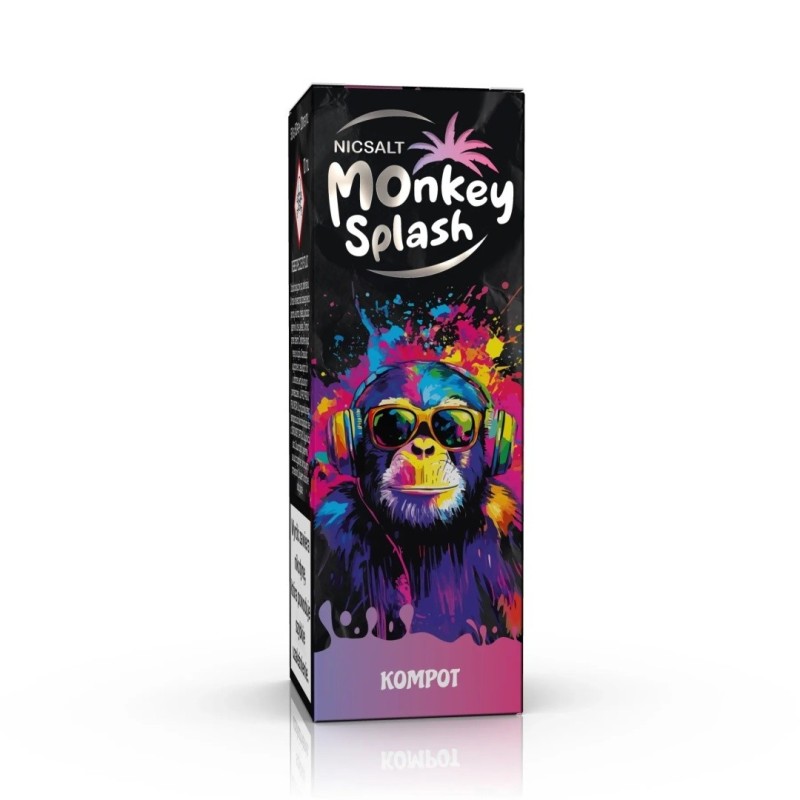 Liquid Monkey Splash Salt - Compote 20mg (A25) | Eliq Vapoteur