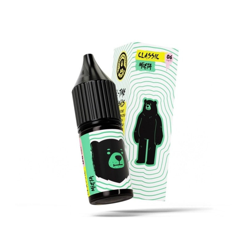 Liquid Go Bears Classic 10ml - Mięta 6mg (A25) | Eliq Vapoteur