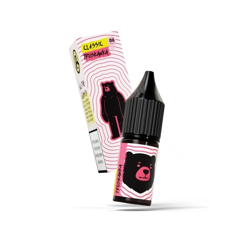 Liquid Go Bears Classic 10ml - Truskawka 6mg (A25) | Eliq Vapoteur