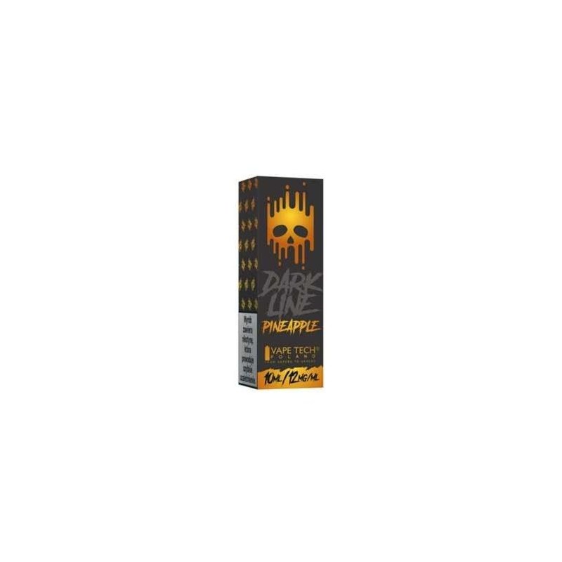 Liquid DARK LINE 10ml - Pineapple 12mg  (A25) | Eliq Vapoteur