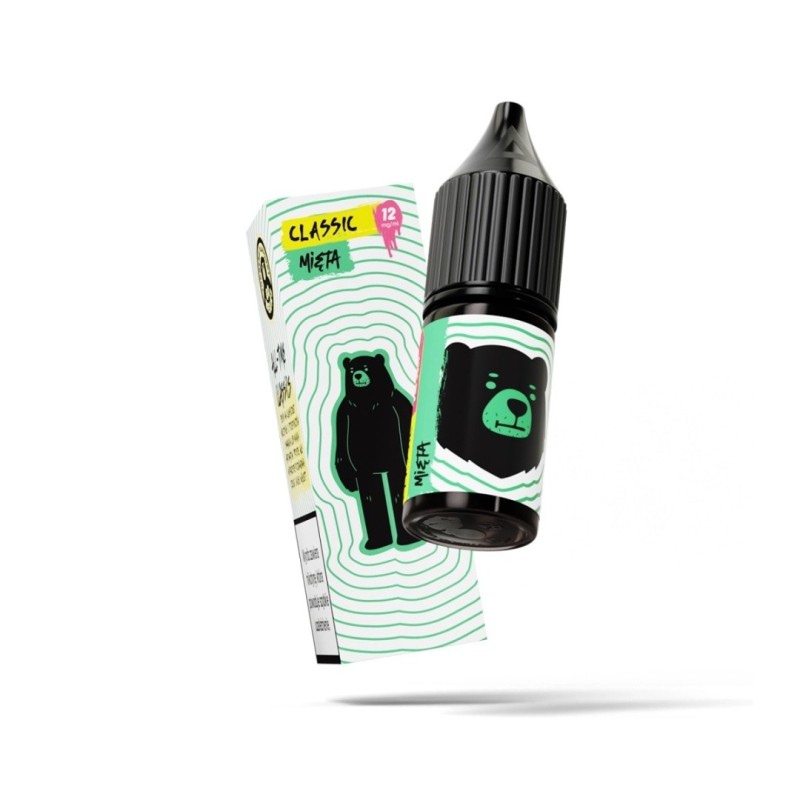 Liquid Go Bears Classic 10ml - Mięta 12mg (A25) | Eliq Vapoteur