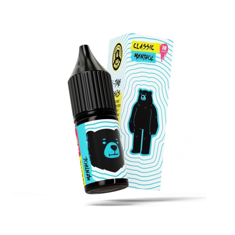 Liquid Go Bears Classic 10ml - Menthol 18mg (A25) | Eliq Vapoteur
