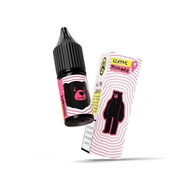 Liquid Go Bears Classic 10ml - Truskawka 18mg (A25) | Eliq Vapoteur