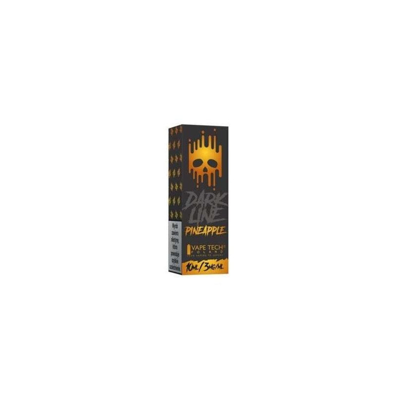 Liquid DARK LINE 10ml - Pineapple 3mg (A25) | Eliq Vapoteur