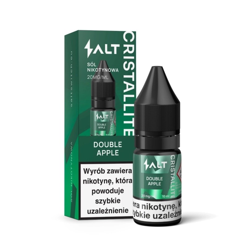 LIQUID CRISTALLITE Salt 10ml 20mg - Double Apple (A25) | Eliq Vapoteur