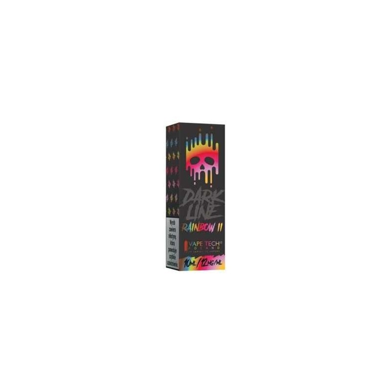 Liquid DARK LINE 10ml - Rainbow 12mg (A25) | Eliq Vapoteur