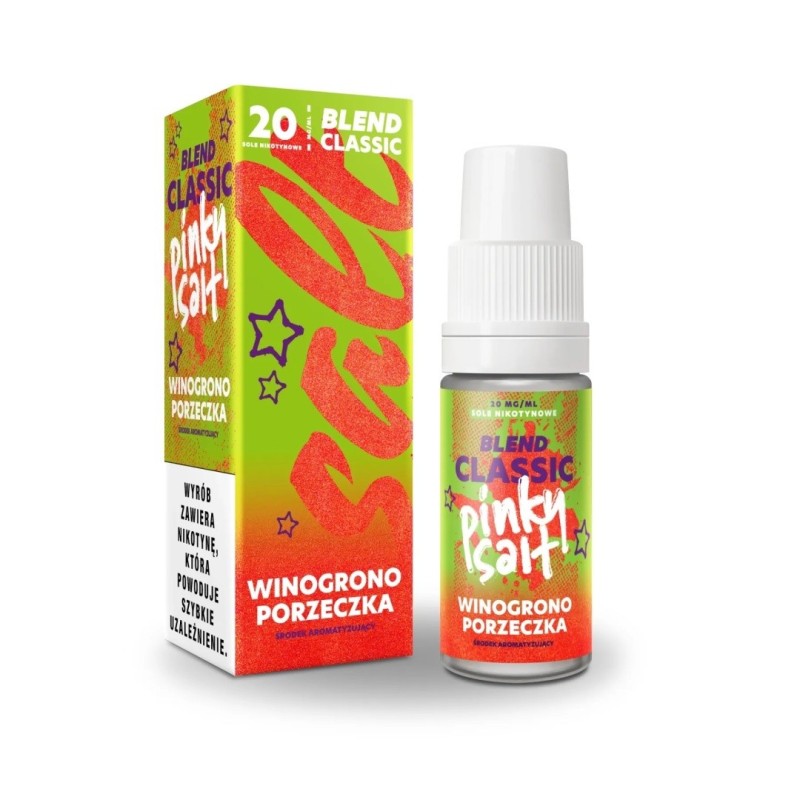 Pinky Vape Classic Salt E-liquid 10ml - Grape Currant 20mg | EliqVapoteur