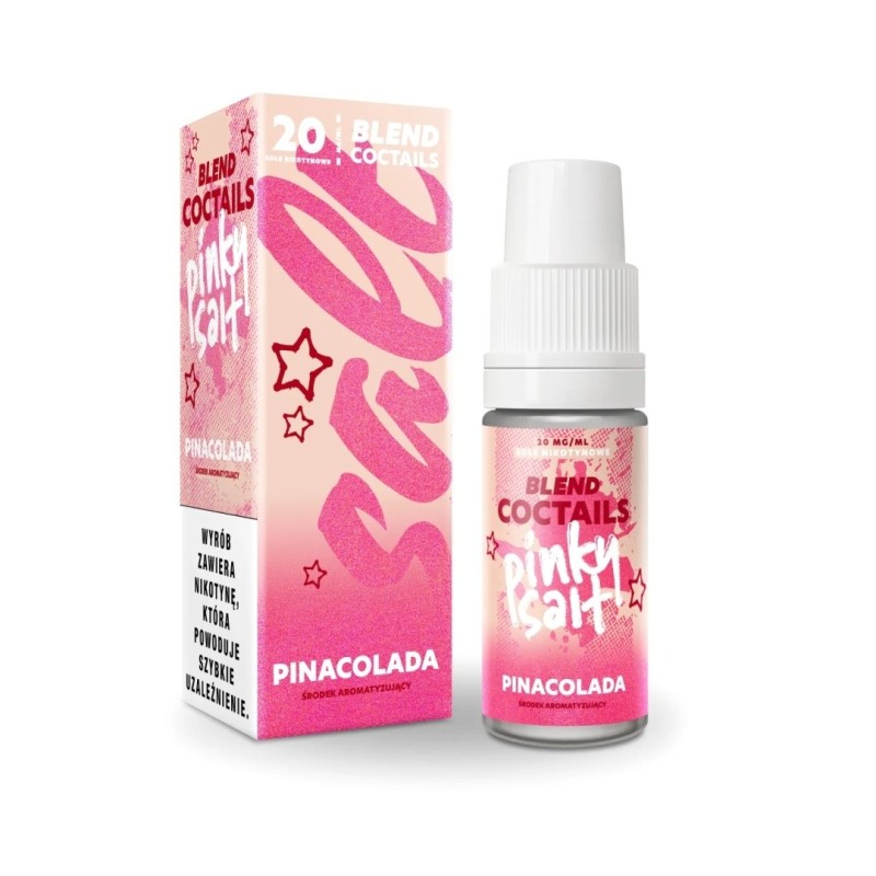 Liquid Pinky Vape Coctails Salt 10ml - Pinacolada 20mg (A25) | Eliq Vapoteur
