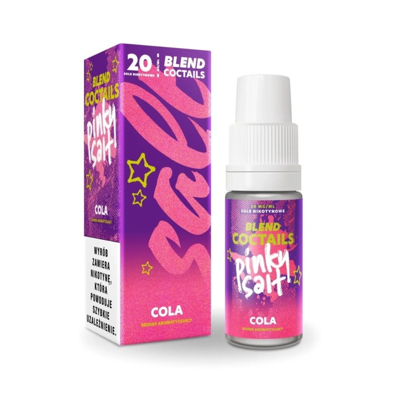 Liquid Pinky Vape Coctails Salt 10ml - Cola 20mg (A25) | Eliq Vapoteur
