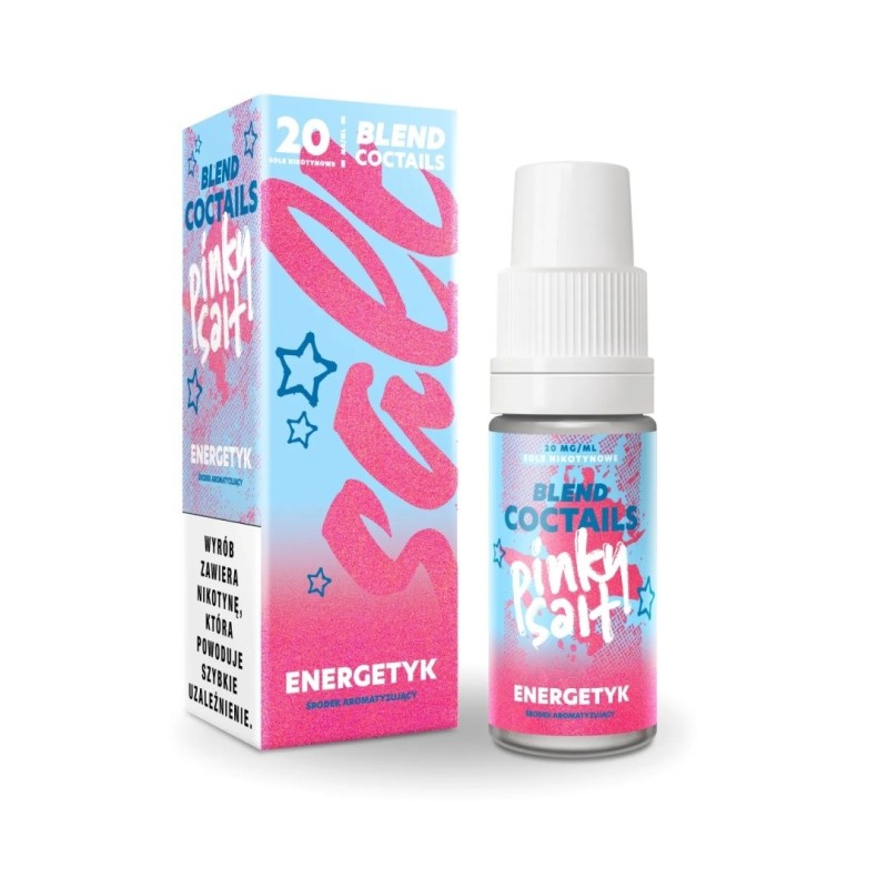 Liquid Pinky Vape Coctails Salt 10ml - Energetyk 20mg (A25) | Eliq Vapoteur