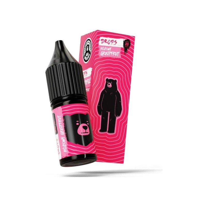 Go Bears Drops Salt 10ml - Pink Grapefruit 20mg | EliqVapoteur