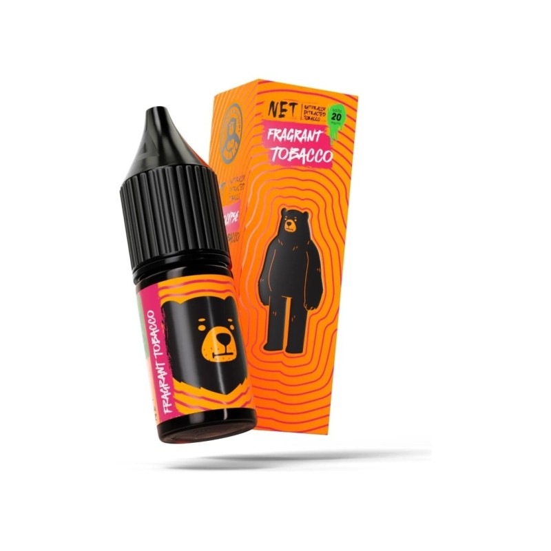 Liquid Go Bears Net Salt 10ml - Fragrant Tobacco 20mg (A25) | Eliq Vapoteur