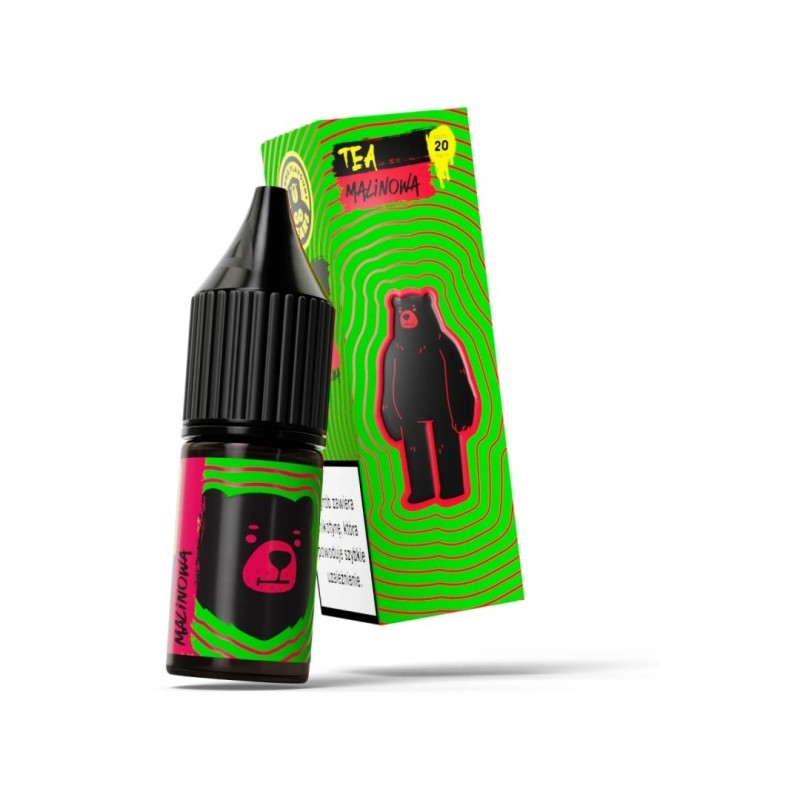 Liquid Go Bears Tea Salt 10ml - Malina 20mg (A25) | Eliq Vapoteur