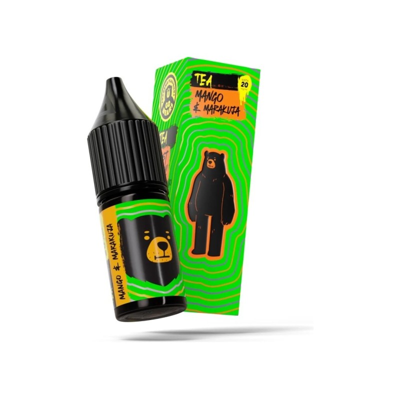Liquid Go Bears Tea Salt 10ml - Mango Marakuja 20mg (A25) | Eliq Vapoteur
