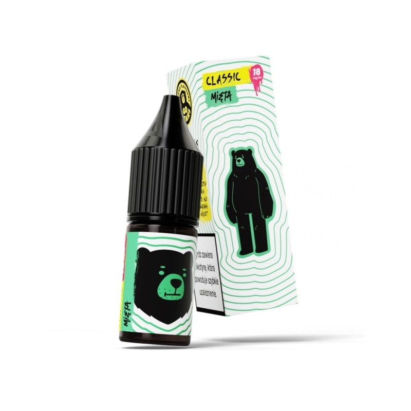 Liquid Go Bears Classic 10ml - Mięta 18mg (A25) | Eliq Vapoteur