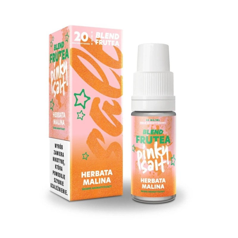Liquid Pinky Vape Frutea Salt 10ml - Thé Framboise 20mg (A25) | Eliq Vapoteur