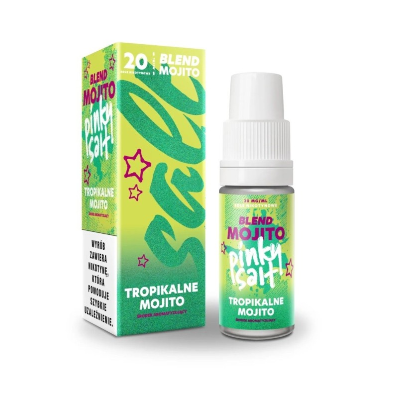 Pinky Vape Mojito Salt E-liquid 10ml - Tropical Mojito 20mg | EliqVapoteur