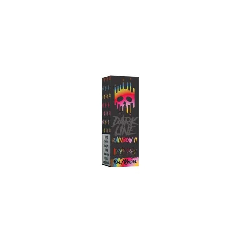Liquid DARK LINE 10ml - Rainbow II 18mg  (A25) | Eliq Vapoteur