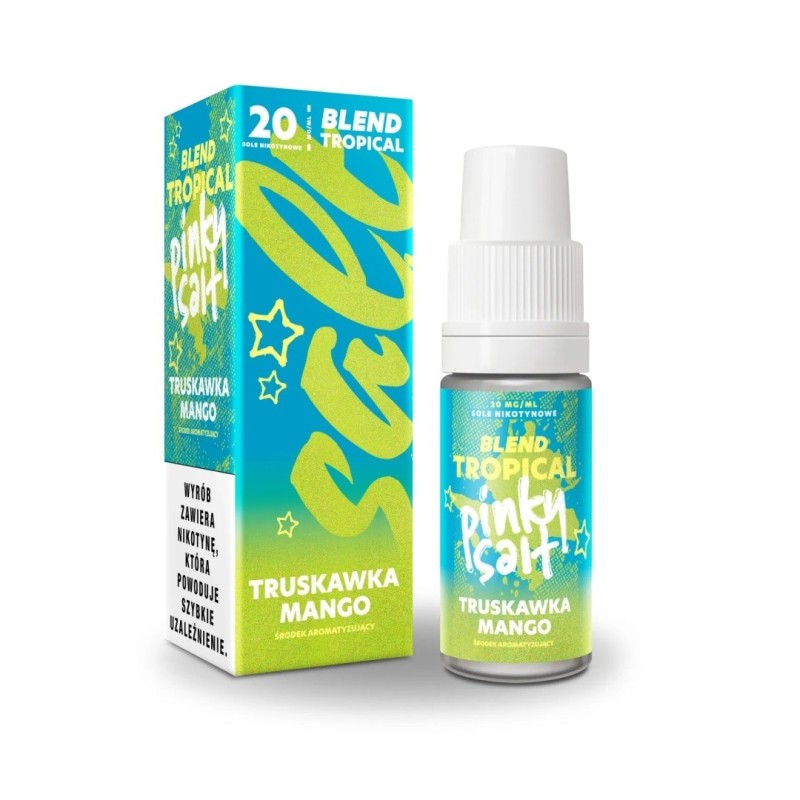 Liquid Pinky Vape Tropical Salt 10ml - Fraise Mangue 20mg (A25) | Eliq Vapoteur