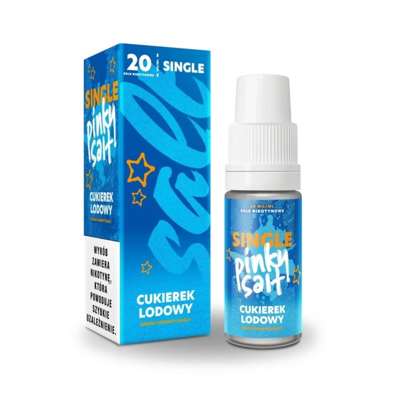 Liquid Pinky Vape Sel Unique 10ml - Bonbon Glacé 20mg (A25) | Eliq Vapoteur