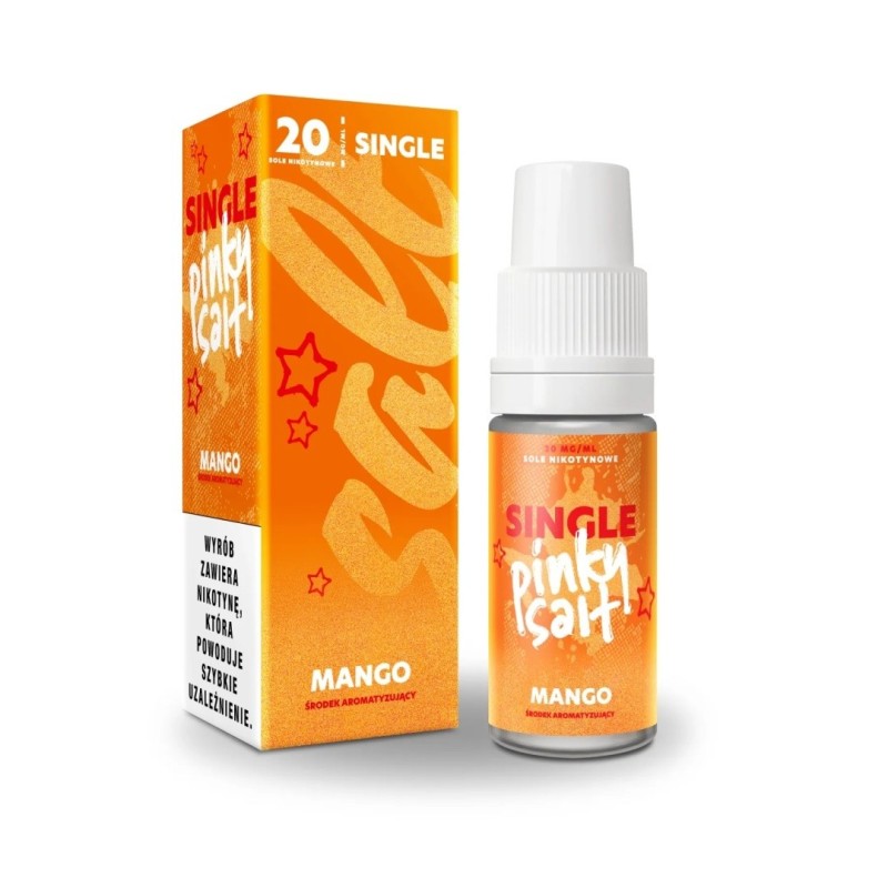 Liquid Pinky Vape Sel Unique 10ml - Mangue 20mg (A25) | Eliq Vapoteur