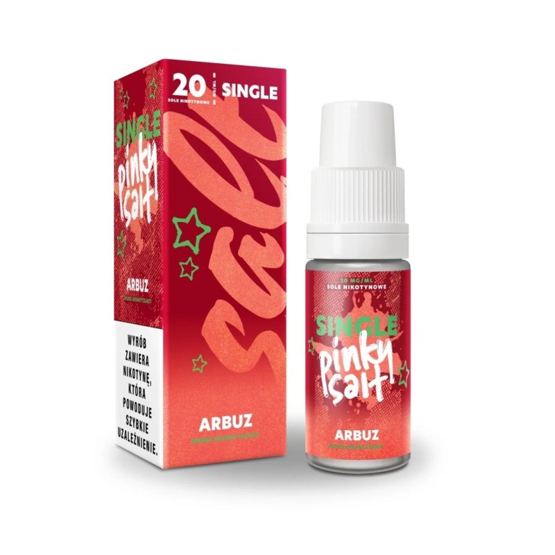 Liquid Pinky Vape Single Salt 10ml - Pastèque 20mg (A25) | Eliq Vapoteur