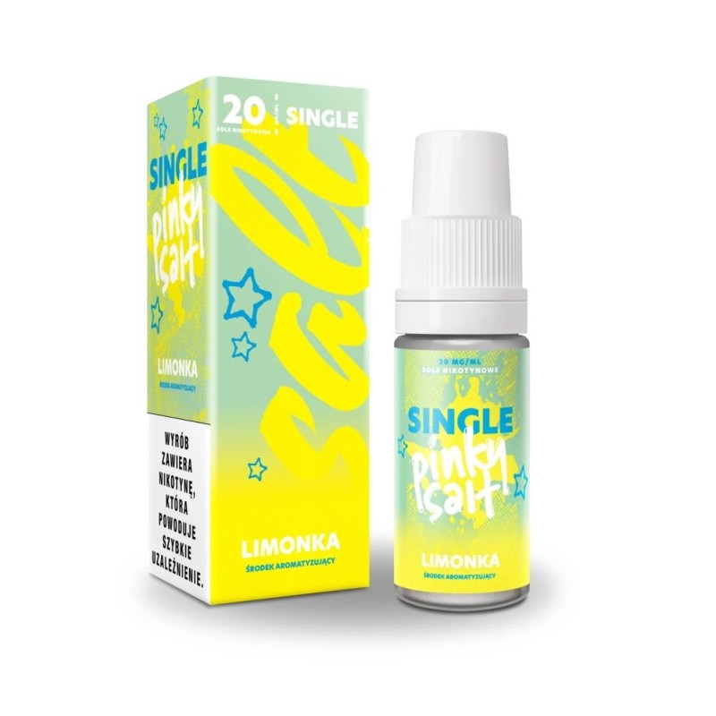 Liquid Pinky Vape Sel Unique 10ml - Citron vert 20mg (A25) | Eliq Vapoteur