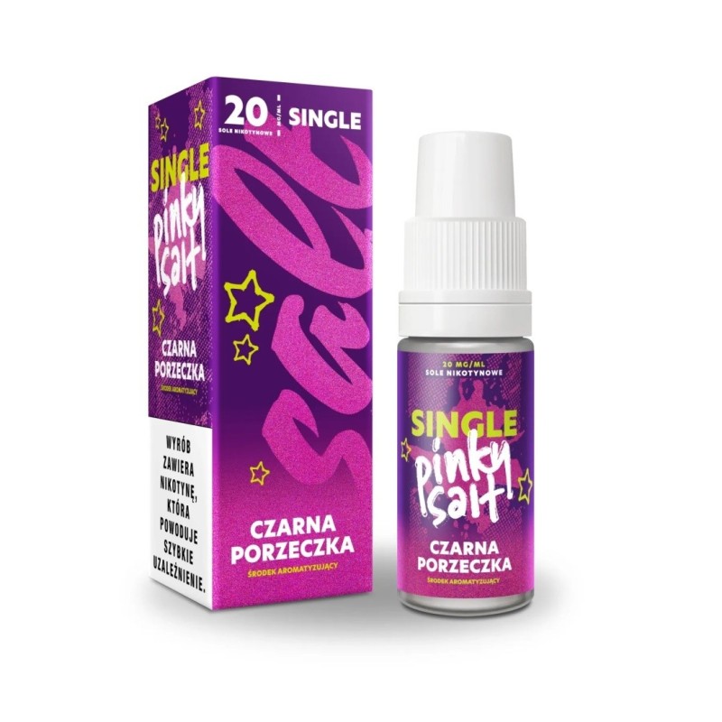 Liquid Pinky Vape Sel de Nicotine 10ml - Cassis 20mg (A25) | Eliq Vapoteur