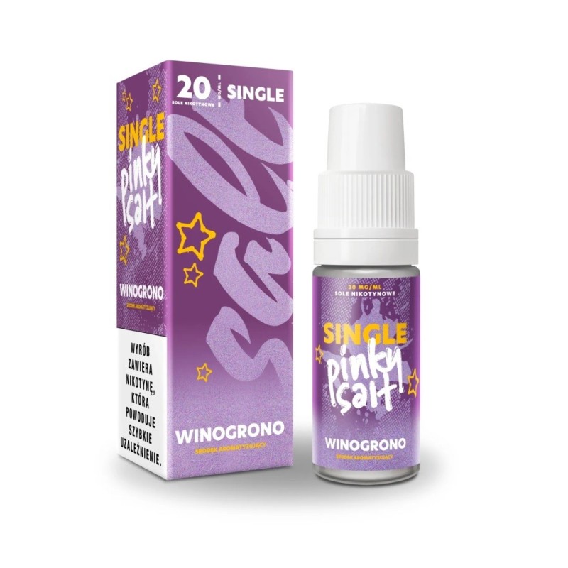 Pinky Vape Single Salt E-liquid 10ml - Grape 20mg | EliqVapoteur
