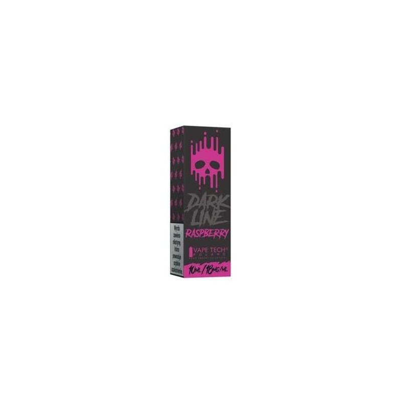 Liquid DARK LINE 10ml - Raspberry 18mg (A25) | Eliq Vapoteur