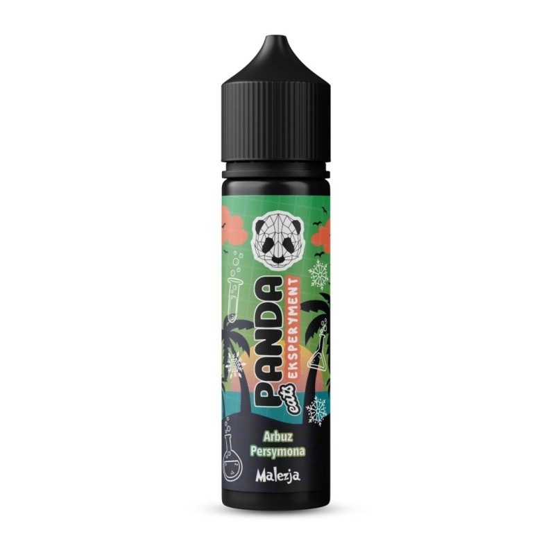 Longfill Panda Malezja 10/60ml - Arbuz Persymona (A25) | Eliq Vapoteur