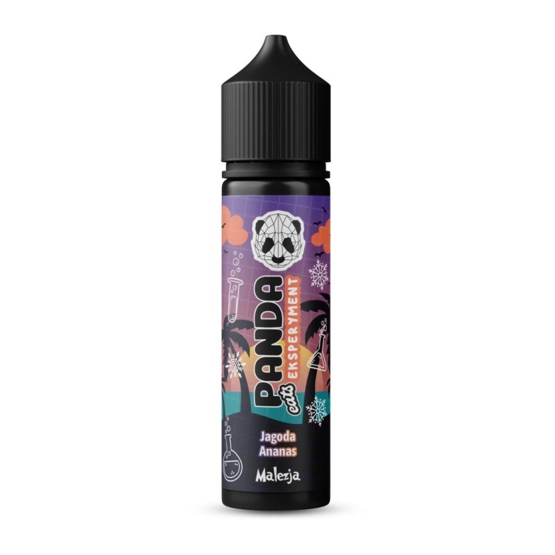 Longfill Panda Malaisie 10/60ml - Fraise Ananas (A25) | Eliq Vapoteur