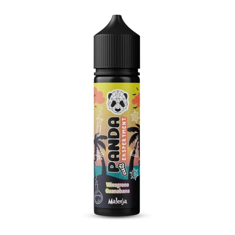 Longfill Panda Malezja 10/60ml - Raisin Guanabana | EliqVapoteur