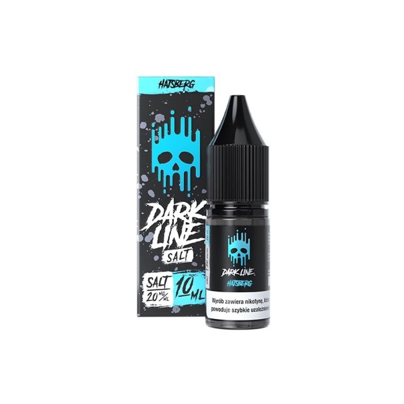 Liquid DARK LINE SALT 10ml - Hajsberg 20mg | Eliq Vapoteur