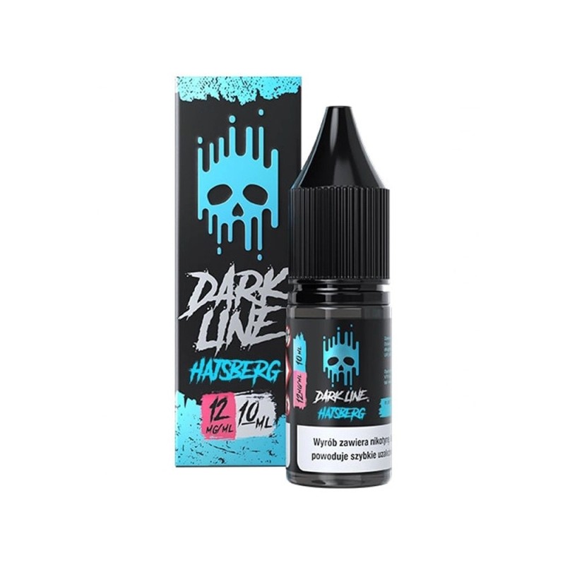 Liquid Dark Line 10ml - Hajsberg 12mg (A25) | Eliq Vapoteur