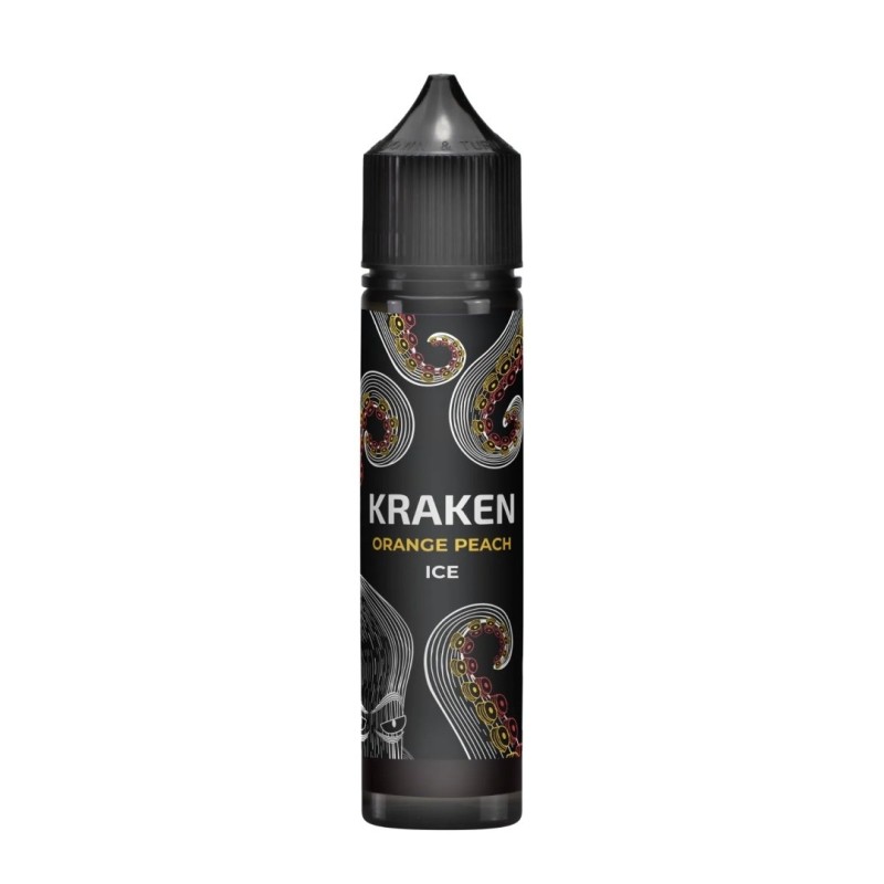 Longfill Kraken 10/60ml - Orange Peach Ice (A25) | Eliq Vapoteur