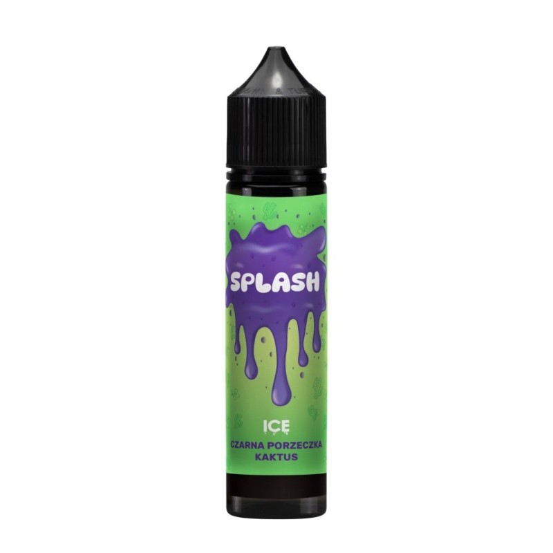 Longfill Splash 10/60ml - Czarna Porzeczka Kaktus (A25) | Eliq Vapoteur