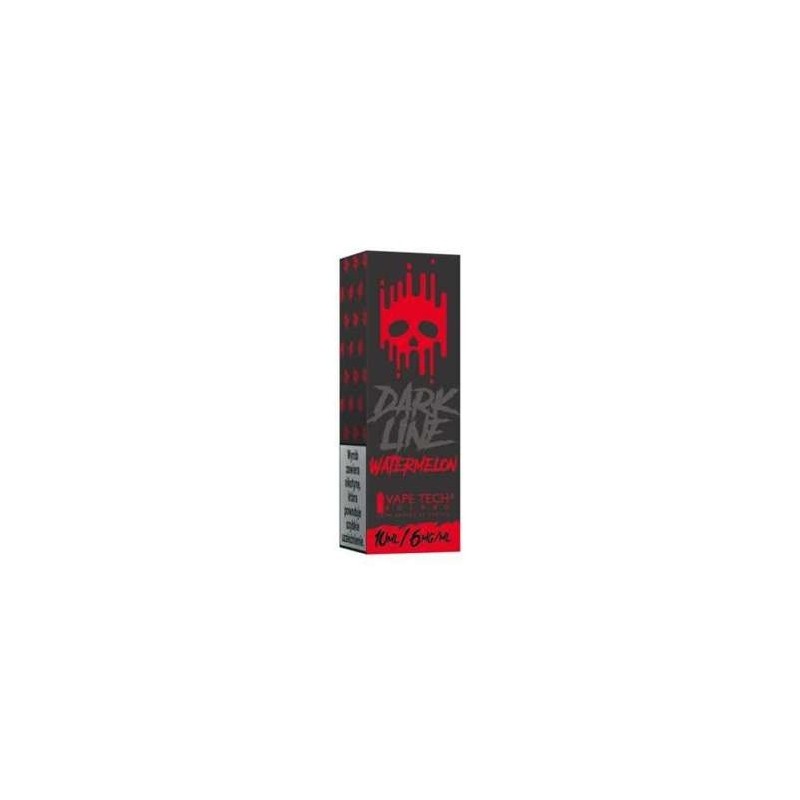 Liquid DARK LINE 10ml - Watermelon 6mg (A25) | Eliq Vapoteur