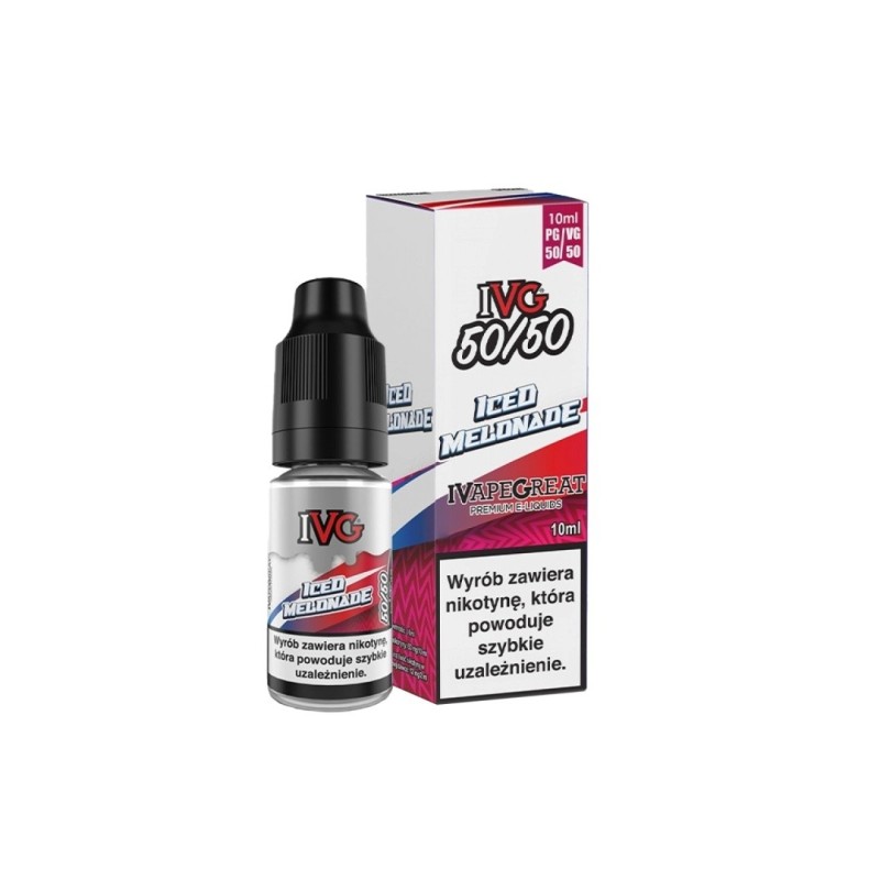 Liquid IVG 50/50 10ml - Iced Melonade 12mg (A25) | Eliq Vapoteur