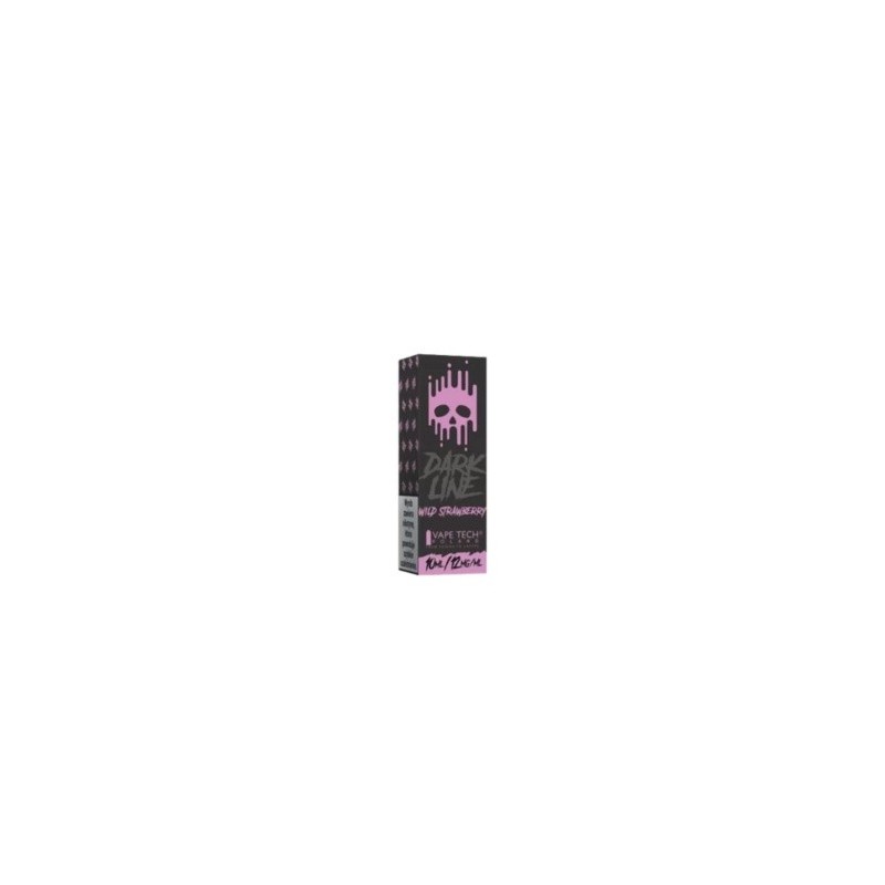 Liquid DARK LINE 10ml - Wild Strawberry 12mg  (A25) | Eliq Vapoteur