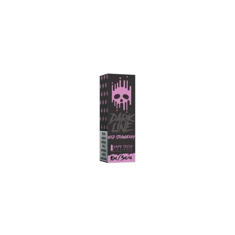 Liquid DARK LINE 10ml - Wild Strawberry 3mg (A25) | Eliq Vapoteur
