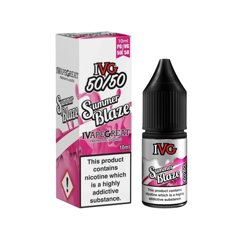 Liquid IVG 50/50 10ml - Summer Blaze 6mg (A25) | Eliq Vapoteur