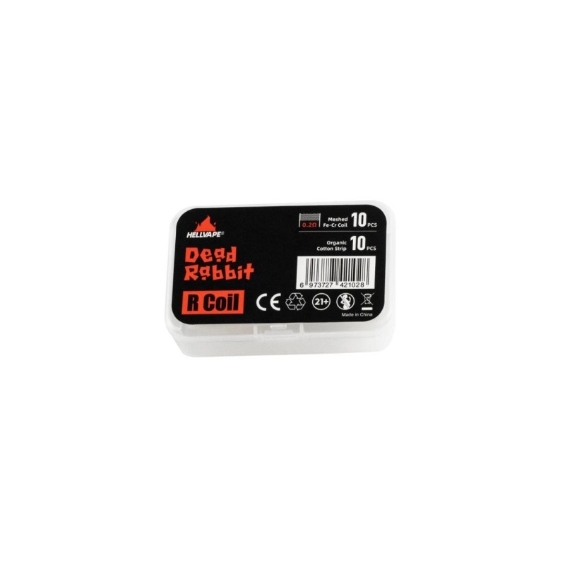 Zestaw Dead Rabbit Grzałka R 0.2ohm + Bawełna | Eliq Vapoteur