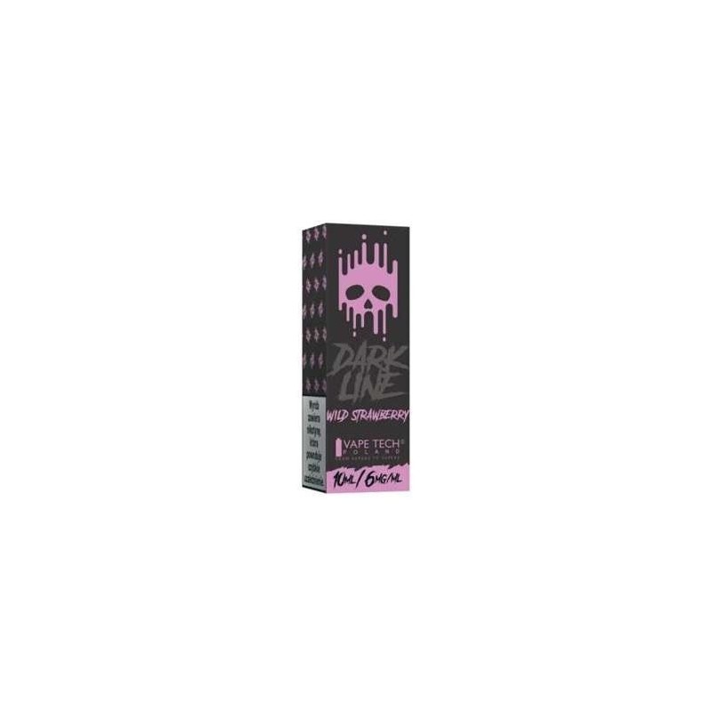 Liquid DARK LINE 10ml - Wild Strawberry 6mg  (A25) | Eliq Vapoteur