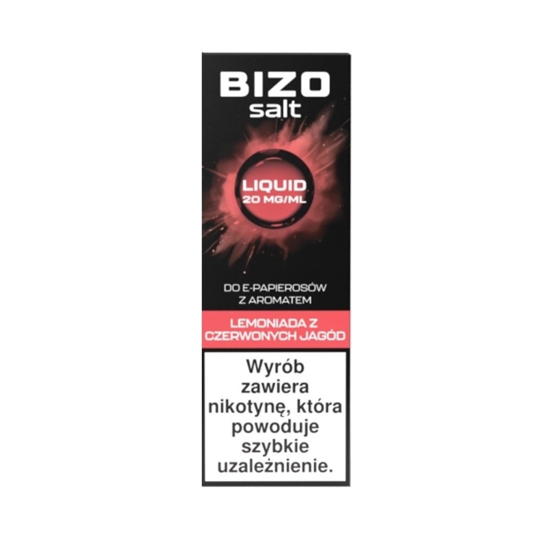 Liquid Bizo Salt 10ml - Red Berry Lemonade 20mg (A25) | Eliq Vapoteur