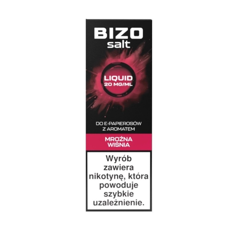 Liquid Bizo Salt 10ml - Cerise Glacée 20mg (A25) | Eliq Vapoteur